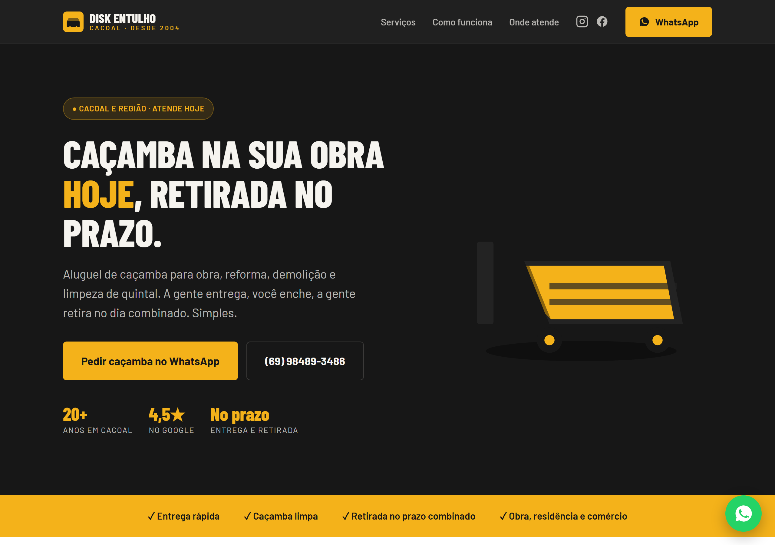 Disk Entulho