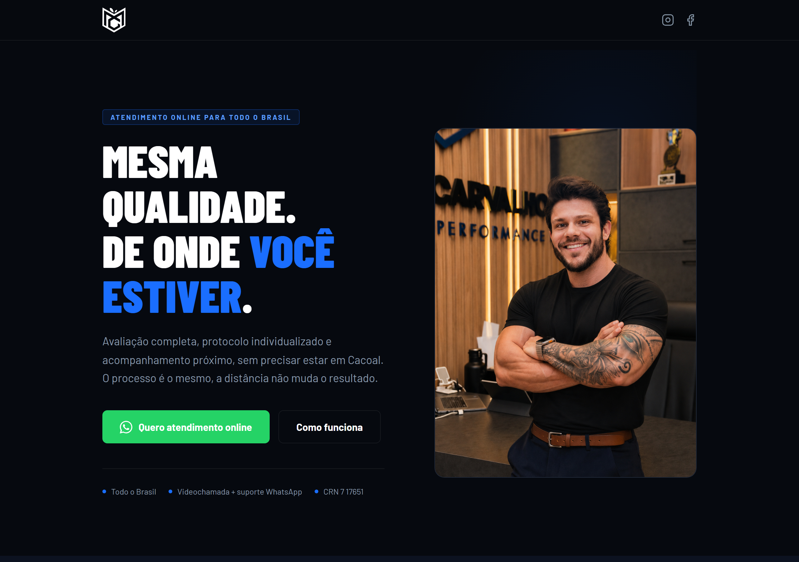 Mateus Carvalho · Online