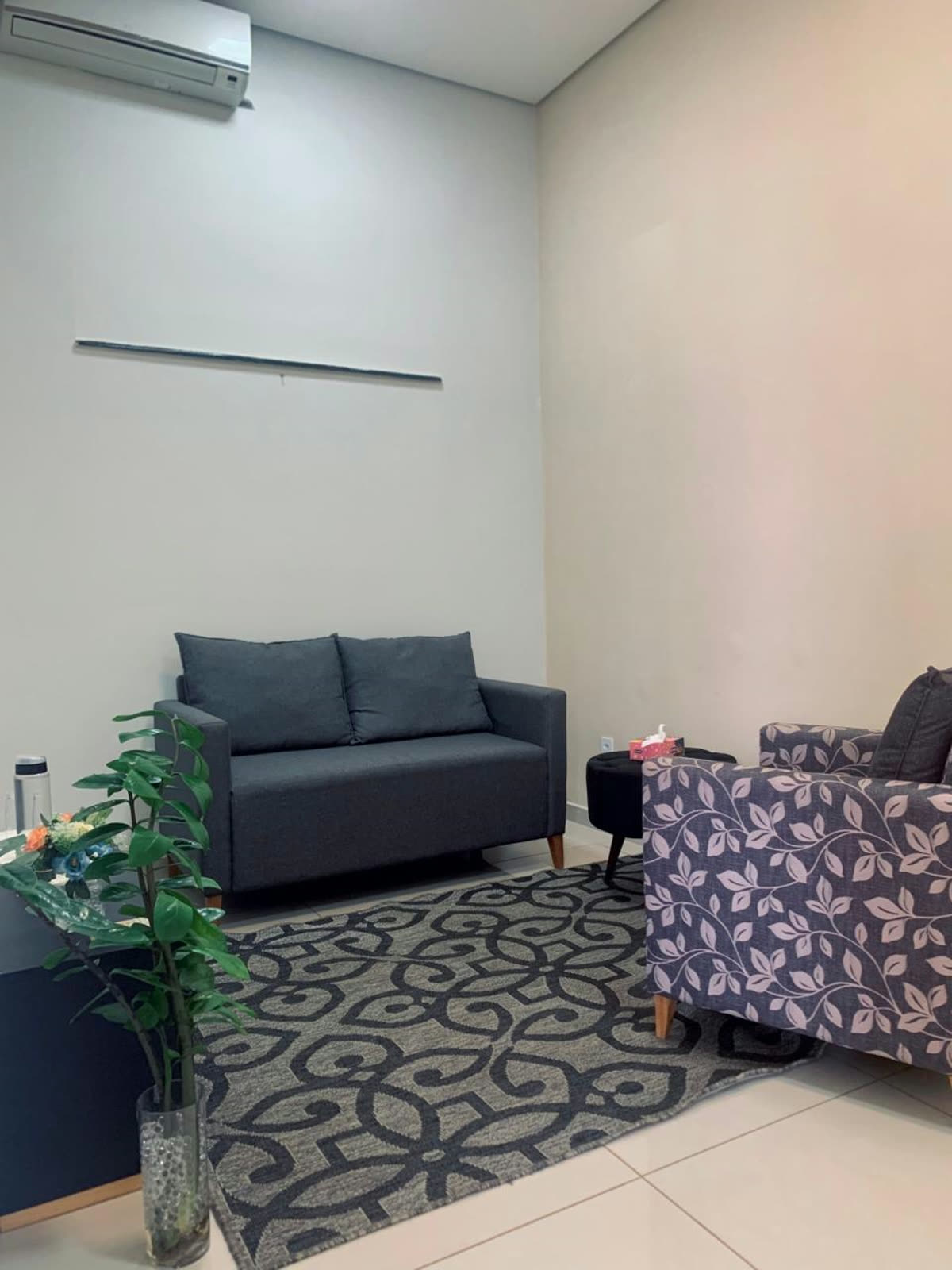 Sala de atendimento psicológico do COPS
